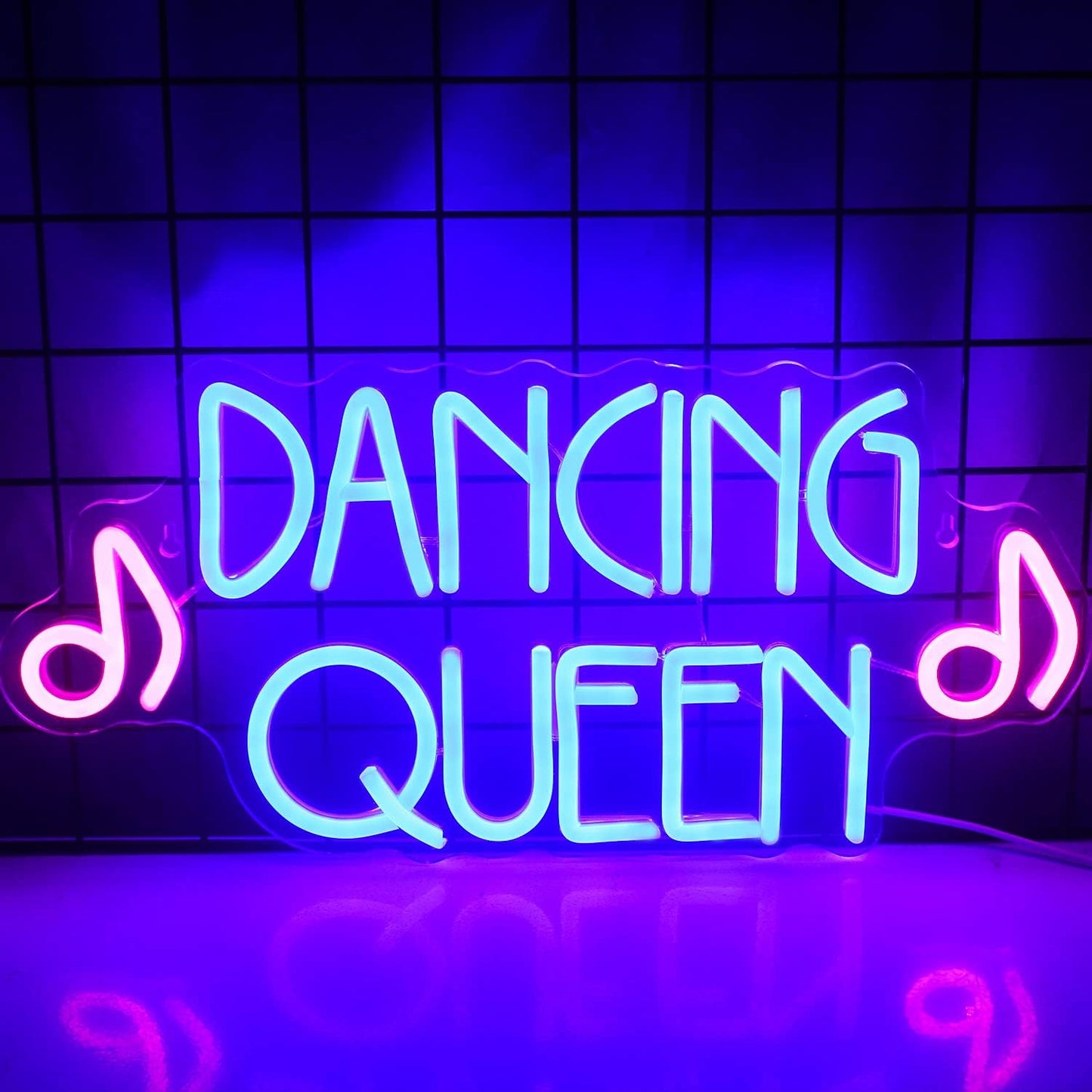 Dancing Queen Neon Sign for Dance Clubs and Studios - USB Powered