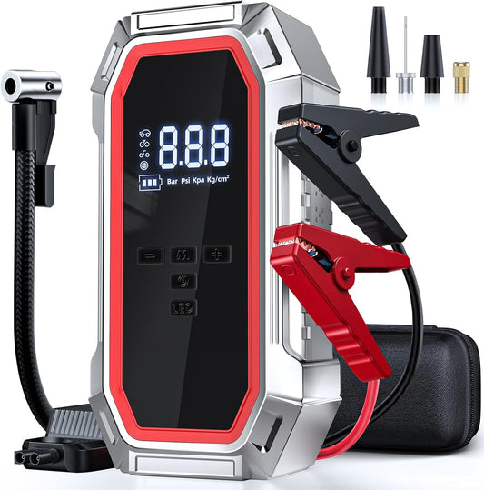 5000A Jump Starter & Air Compressor Combo