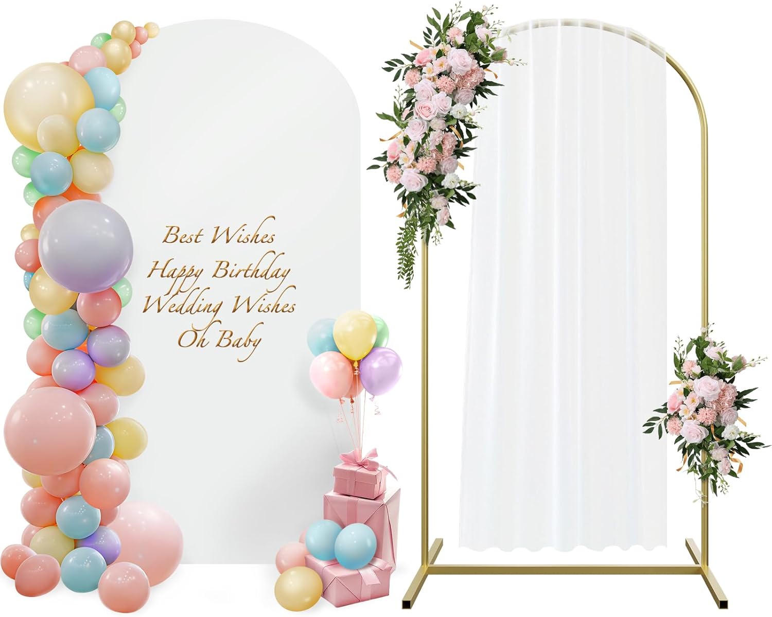 Balloon Arch Stand with Cover for Stunning Event Backdrops