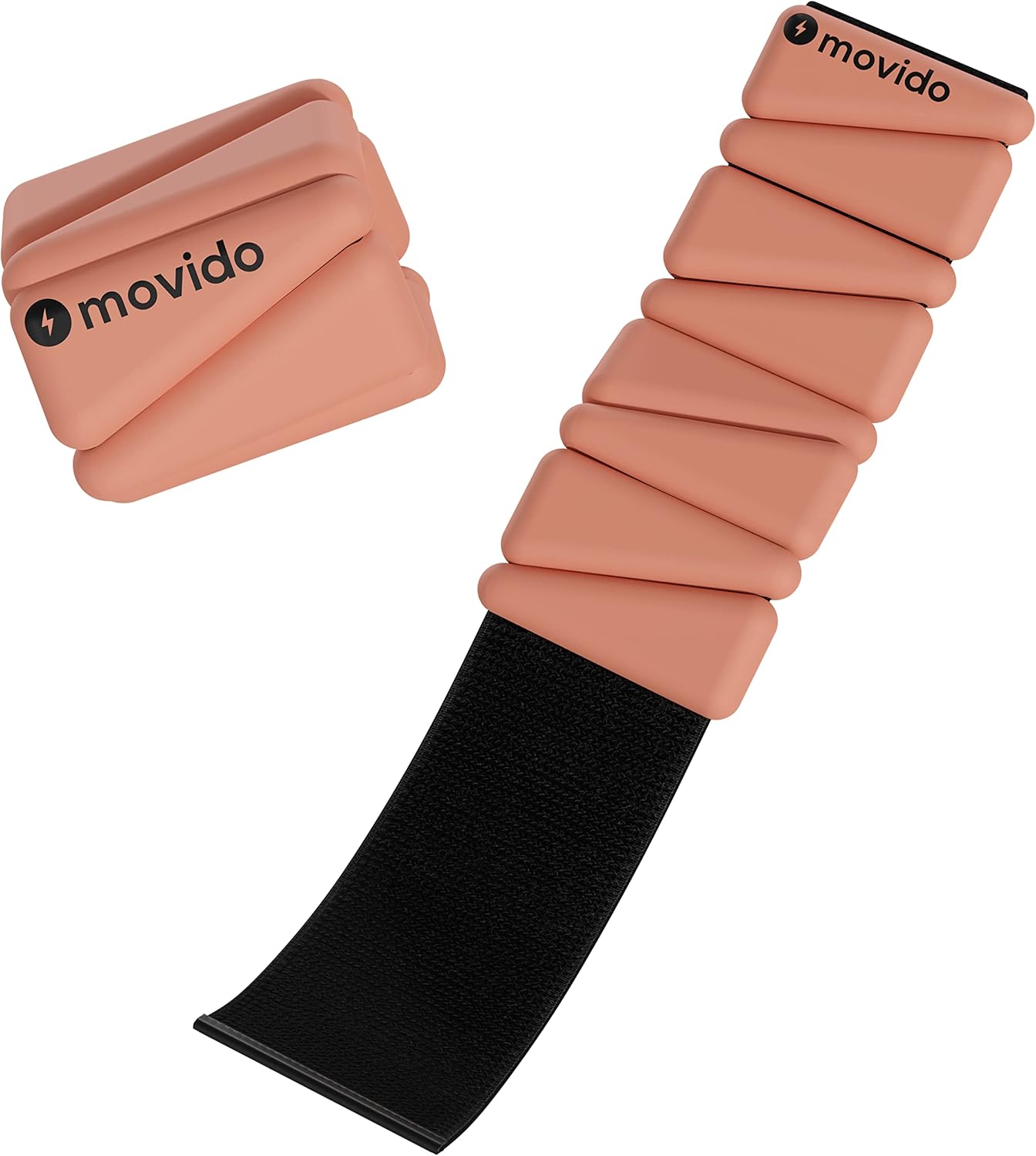 Movido Adjustable Wrist and Ankle Weights for All Fitness Levels