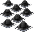 Metal Roof Vent Boot Chimney Flashing Roof Jack Pipe Vent - 8 Pack