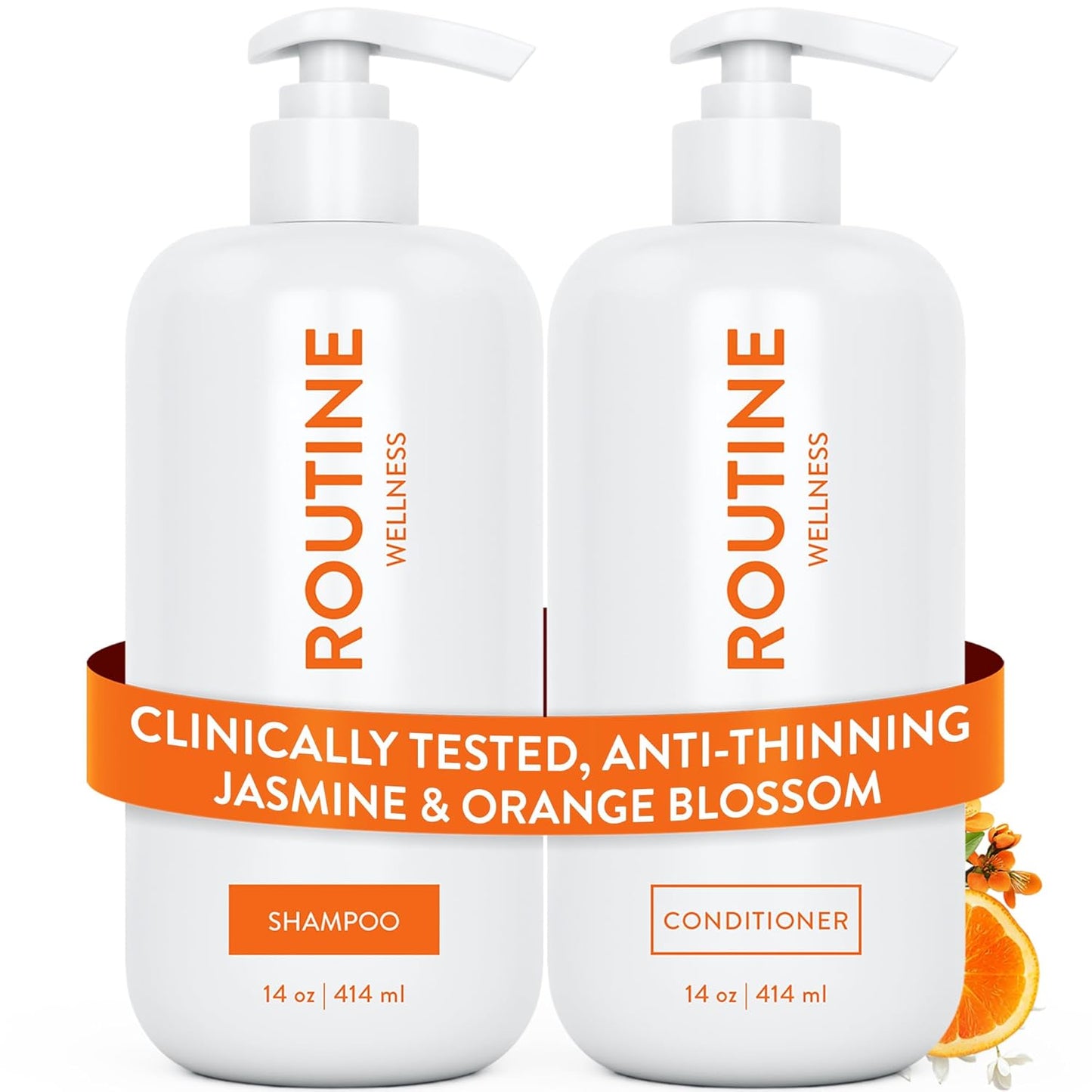 Routine Wellness Anti-Thinning Shampoo & Conditioner Set for Hair