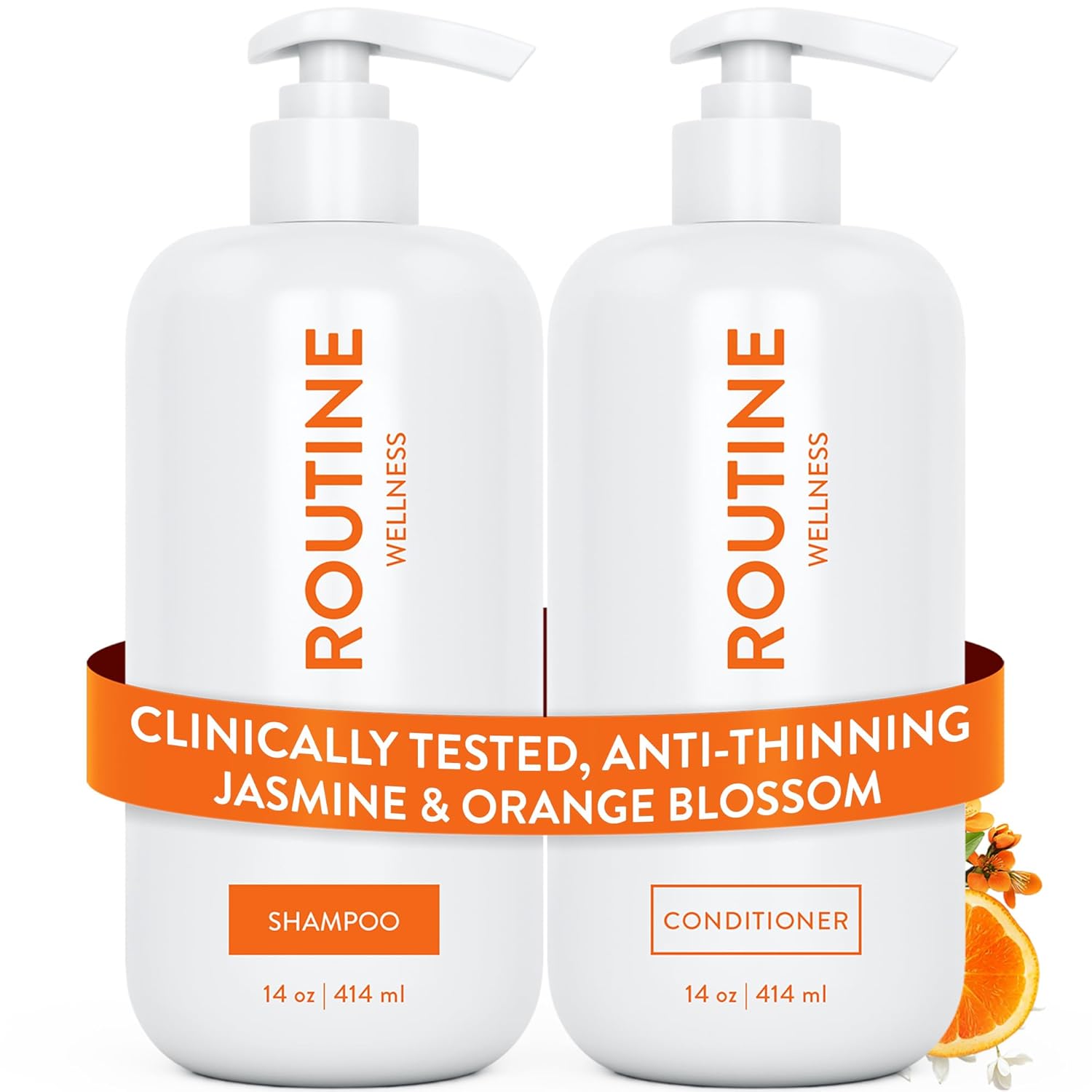 Routine Wellness Anti-Thinning Shampoo & Conditioner Set for Hair