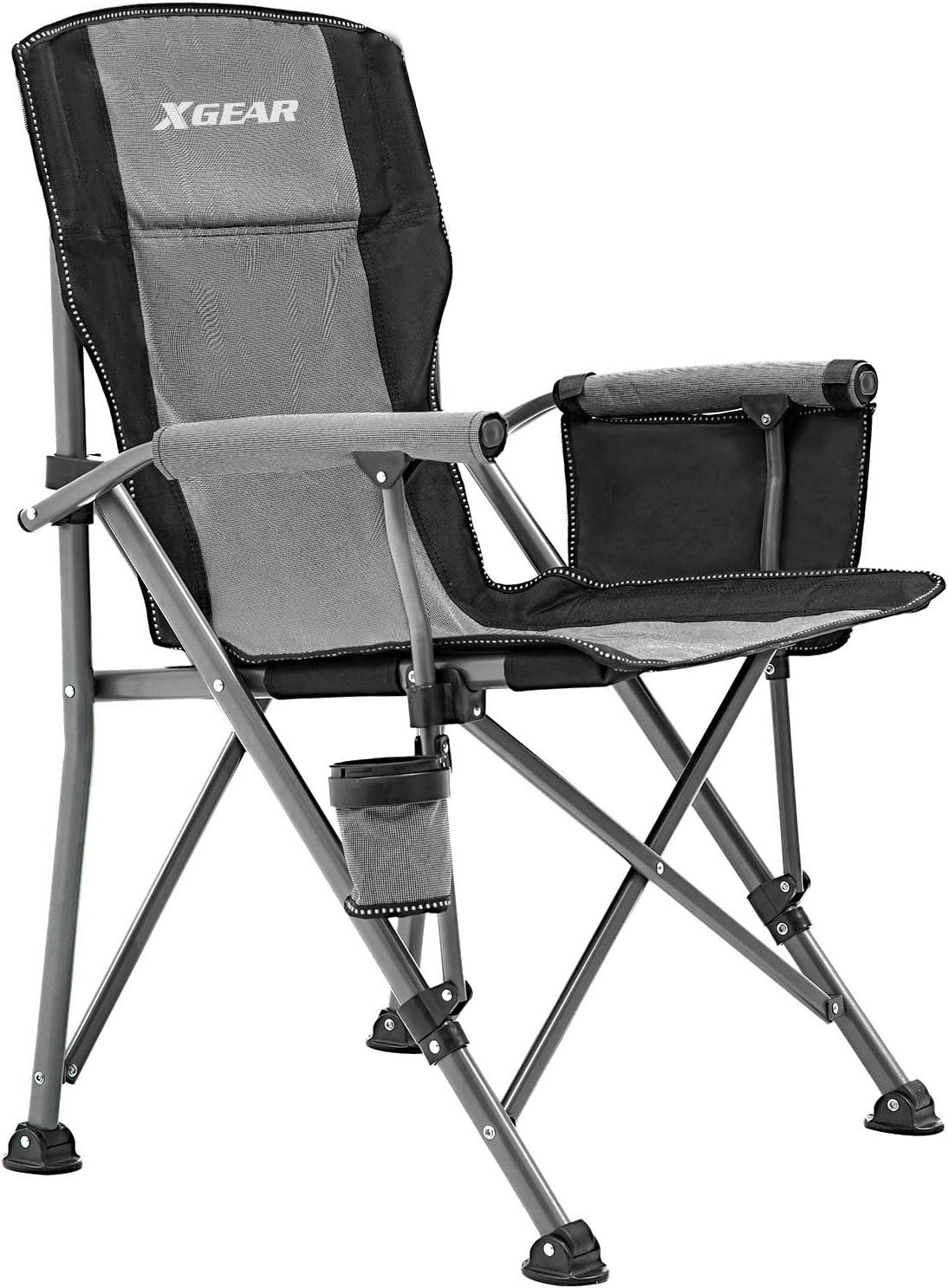 XGEAR Portable Camping Chair: Sturdy & Comfortable