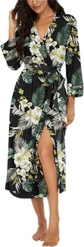 VINTATRE Women Kimono Robe - Lightweight Soft Knit Loungewear