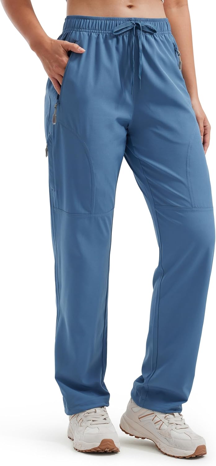 Libin Women's Hiking Pants Lightweight Quick Dry Cargo for Travel