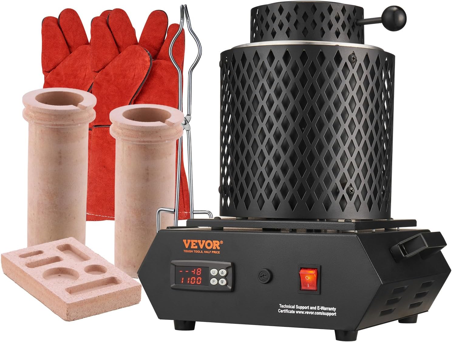 VEVOR Gold Melting Furnace for Efficient Metal Melting Tasks