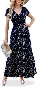Stylish ANRILITA Women's Maxi Dress with Functional Pockets