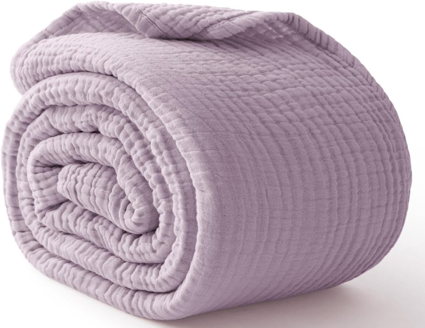 100% Cotton Muslin Blanket King Size for All Season Comfort