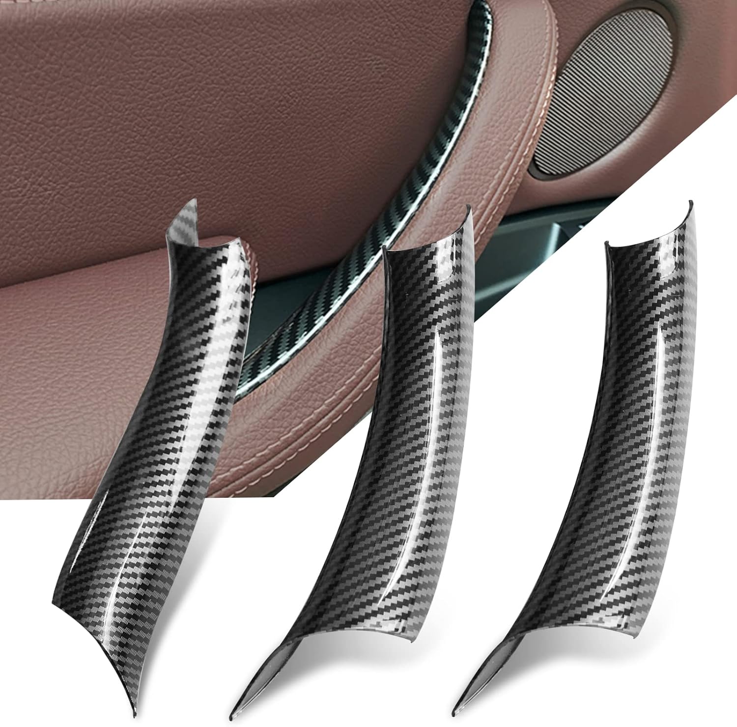 Jaronx Compatible BMW X5 F15/X6 F16 Door Handle Covers Set