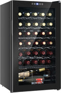 ROVSUN 34 Bottle Wine Cooler Refrigerator - Freestanding Compressor