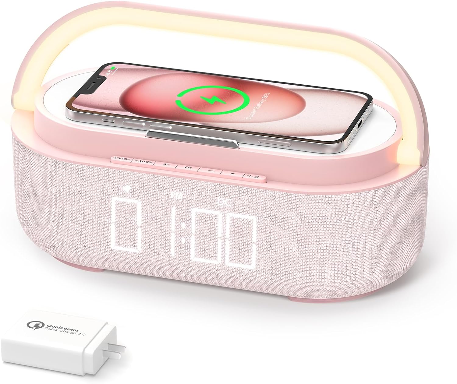 COLSUR Wireless Speaker: Charge, Listen & Light Up!