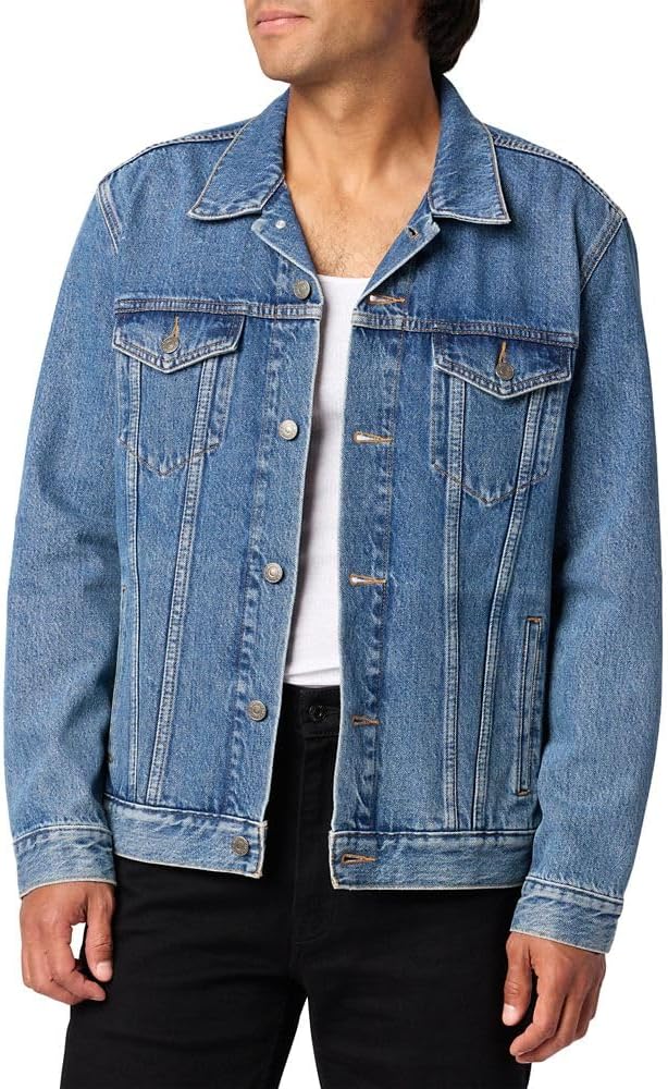 Signature Trucker Jacket for Men - Comfort and Style Combined