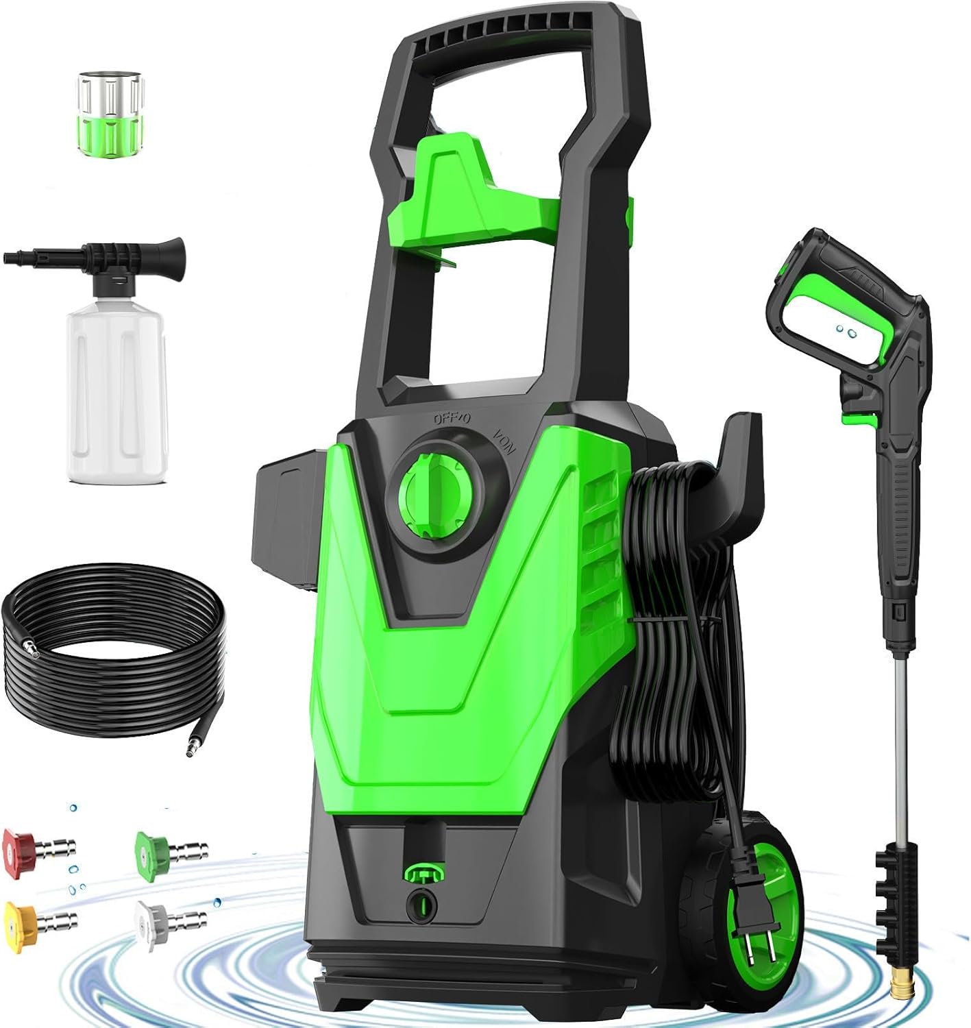 Pressure Washer 4800PSI 3.0GPM for Cars and Patios Cleaning