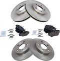 Front and Rear Brake Pad & Rotor Kit - Direct Fit OEM Replacement