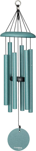 Corinthian Bells 27 inch Patina Green Wind Chime for Outdoor Decor