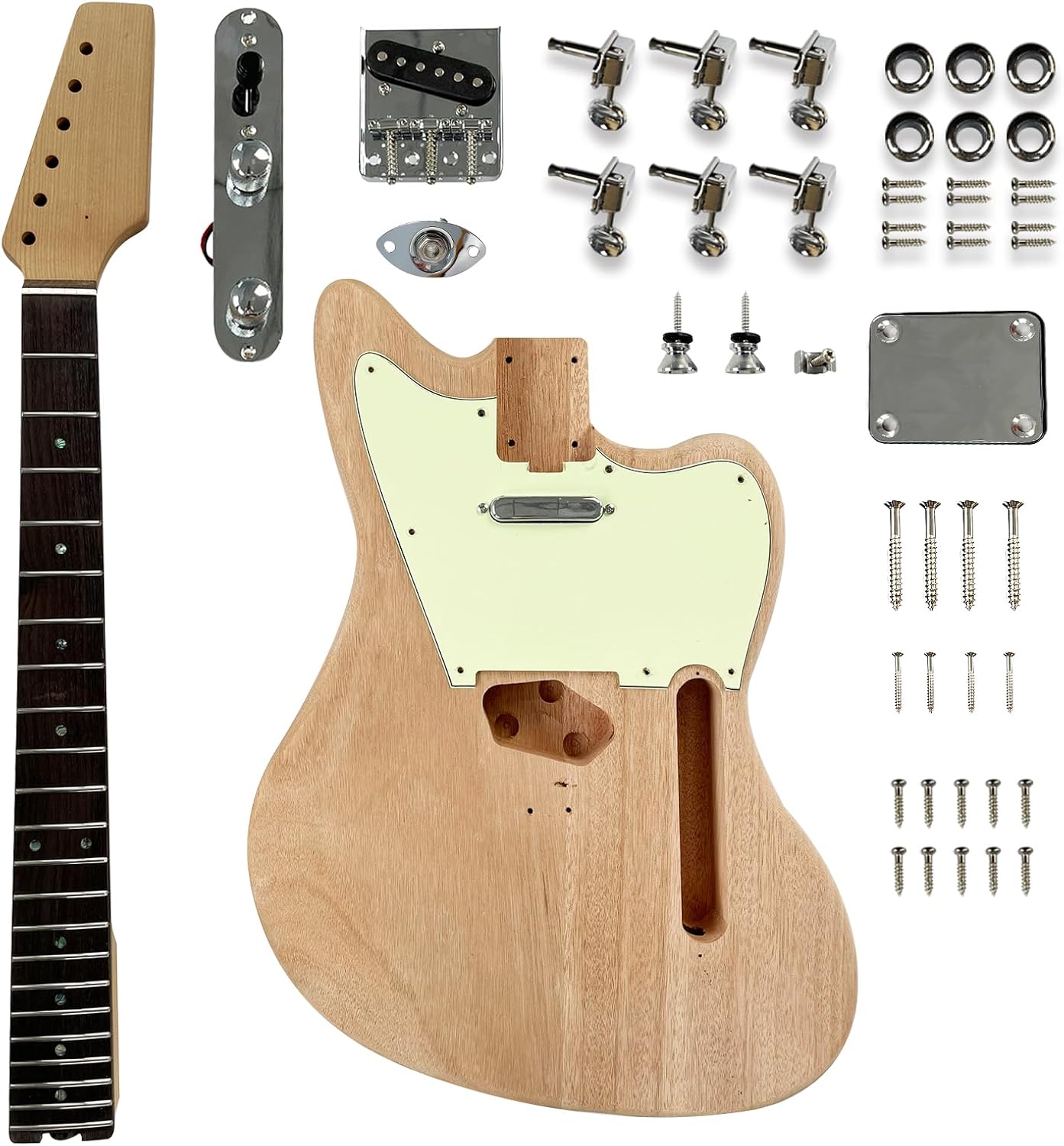 KGD DIY Electric Guitar Kit - Build Your Own Masterpiece!