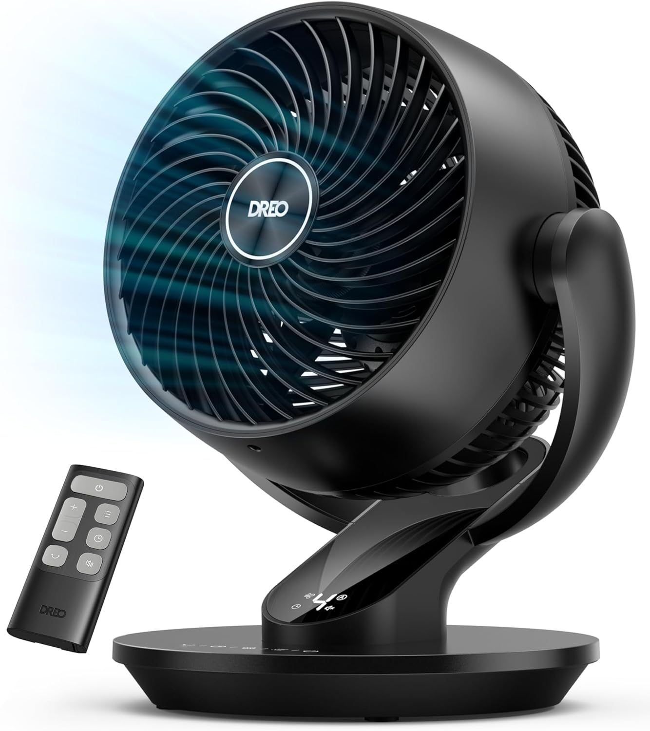 Dreo 13-Inch Oscillating Table Fan for Whole Room Air Circulation