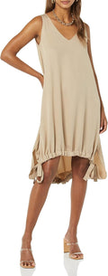 TEREA Women's Brielle Adjustable Hem Mini Tank Dress Review