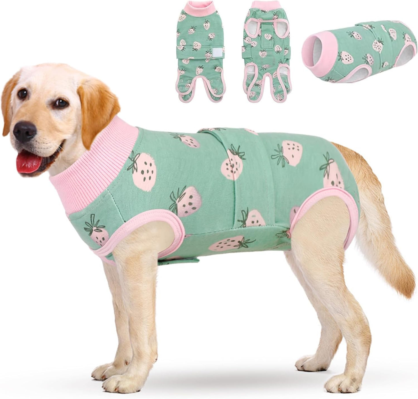 KOESON Recovery Suit for Dogs - Soft Surgical Bodysuit XL