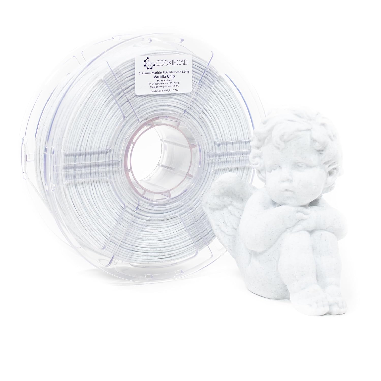 Marble Pastel 3D Printer Filament 1.75mm for Stunning Prints