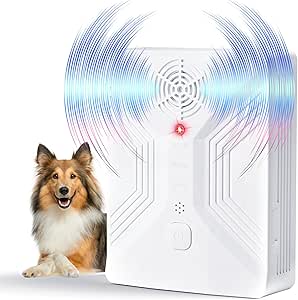 Rechargeable Ultrasonic Dog Bark Deterrent Device for Training