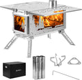 POMOLY Oroqen Max 3 Stainless Steel Wood Burning Stove - Ultimate Outdoor Companion