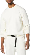Men's Crewneck Fleece Sweatshirt - Soft Midweight Comfort