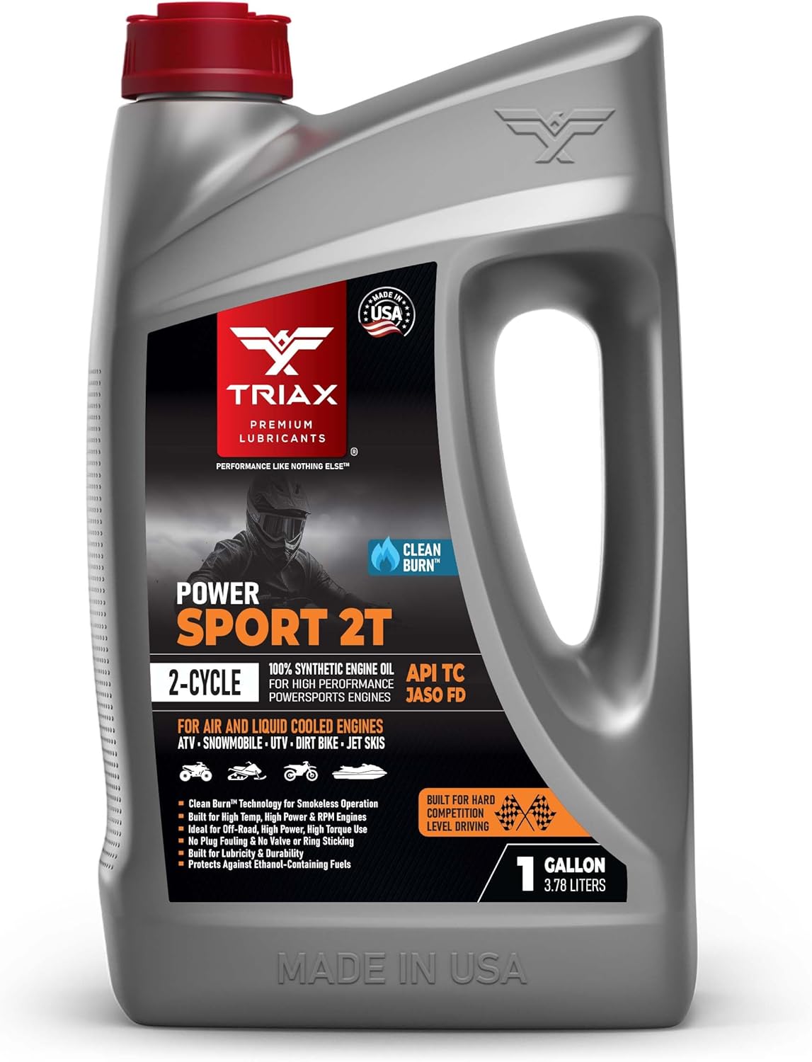 TRIAX Power Sport 2T Full Synthetic Engine Oil for All Seasons