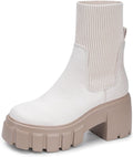 FITORY Womens Chelsea Boots - Comfy Chunky Heel Ankle Booties