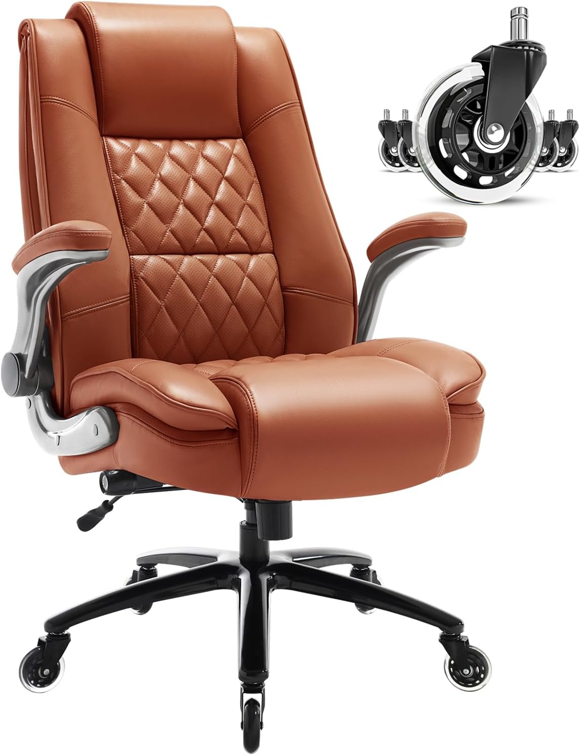 EZAKI High Back Office Chair with Lumbar Support for Comfort