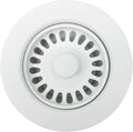 BLANCO White 441091 SILGRANIT-Matched Drain Basket Strainer - Clean