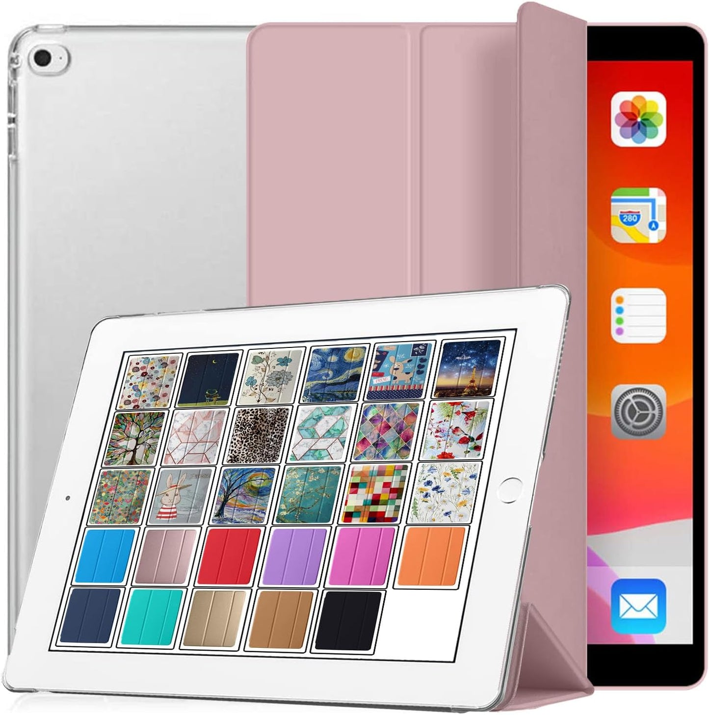 DuraSafe Cases for iPad Air 2nd Gen 9.7in - Rose Gold Cover