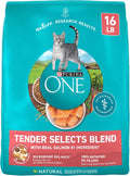 Purina ONE Natural Dry Cat Food Tender Selects With Real Salmon
