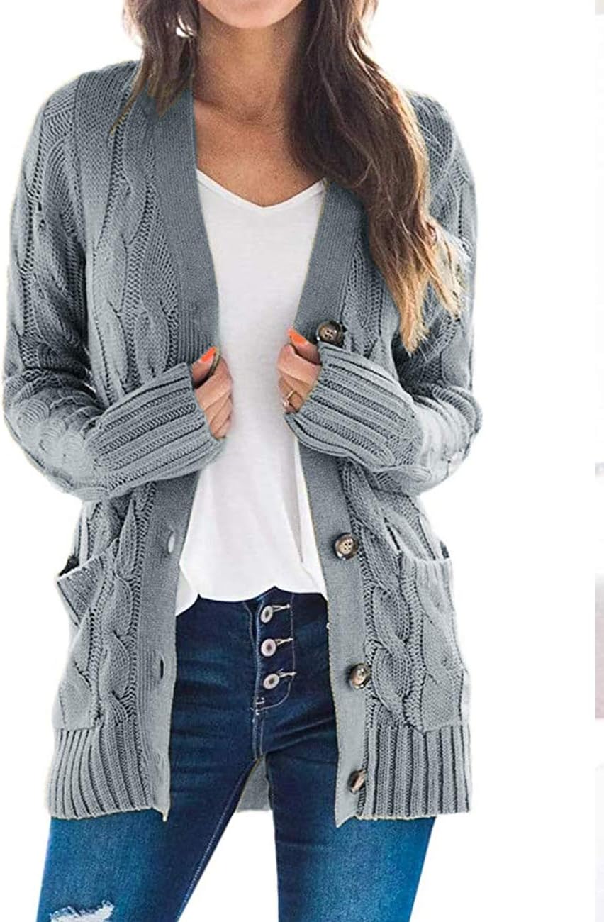 ZESICA Women's Cardigan Sweaters for Trendy Fall Fashion