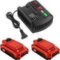 2Pack 20V 3.5Ah Replacement Craftsman V20 Battery and Charger Kit