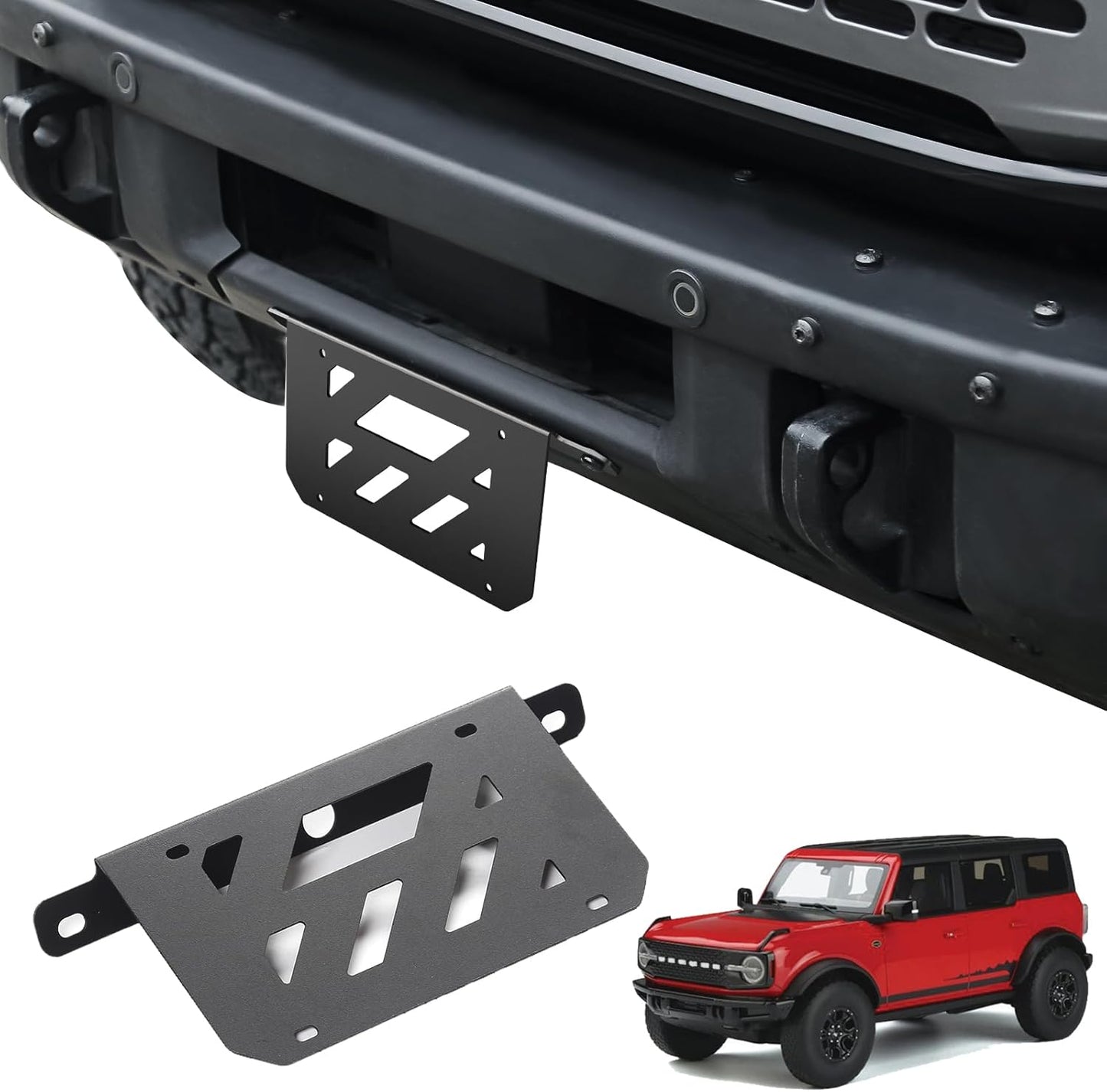Mabett License Plate Bracket for Ford Bronco 2021-2025 Models