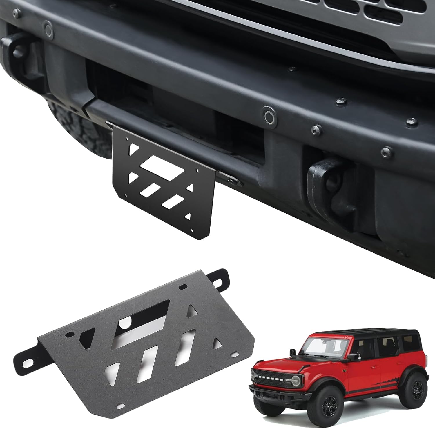 Mabett License Plate Bracket for Ford Bronco 2021-2025 Models