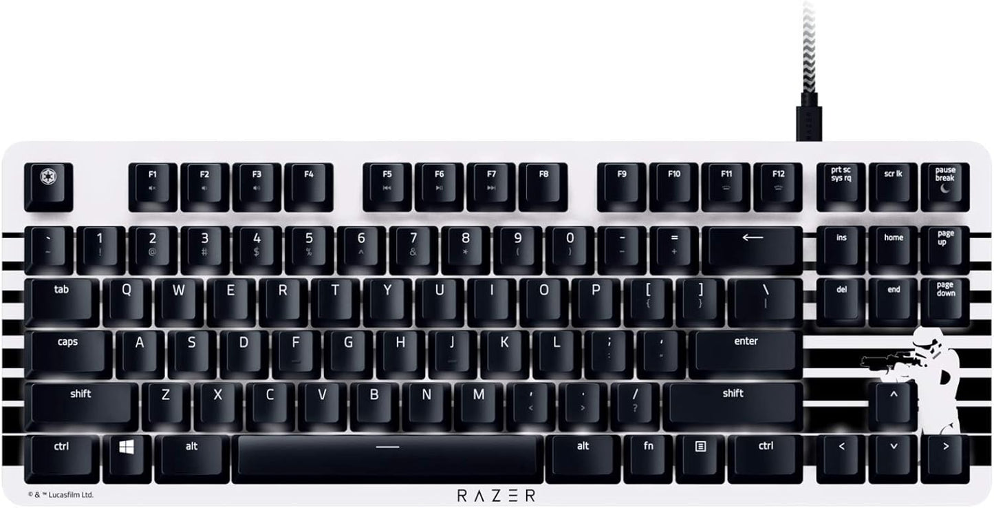 Razer BlackWidow Lite TKL Mechanical Keyboard: Silent & Compact