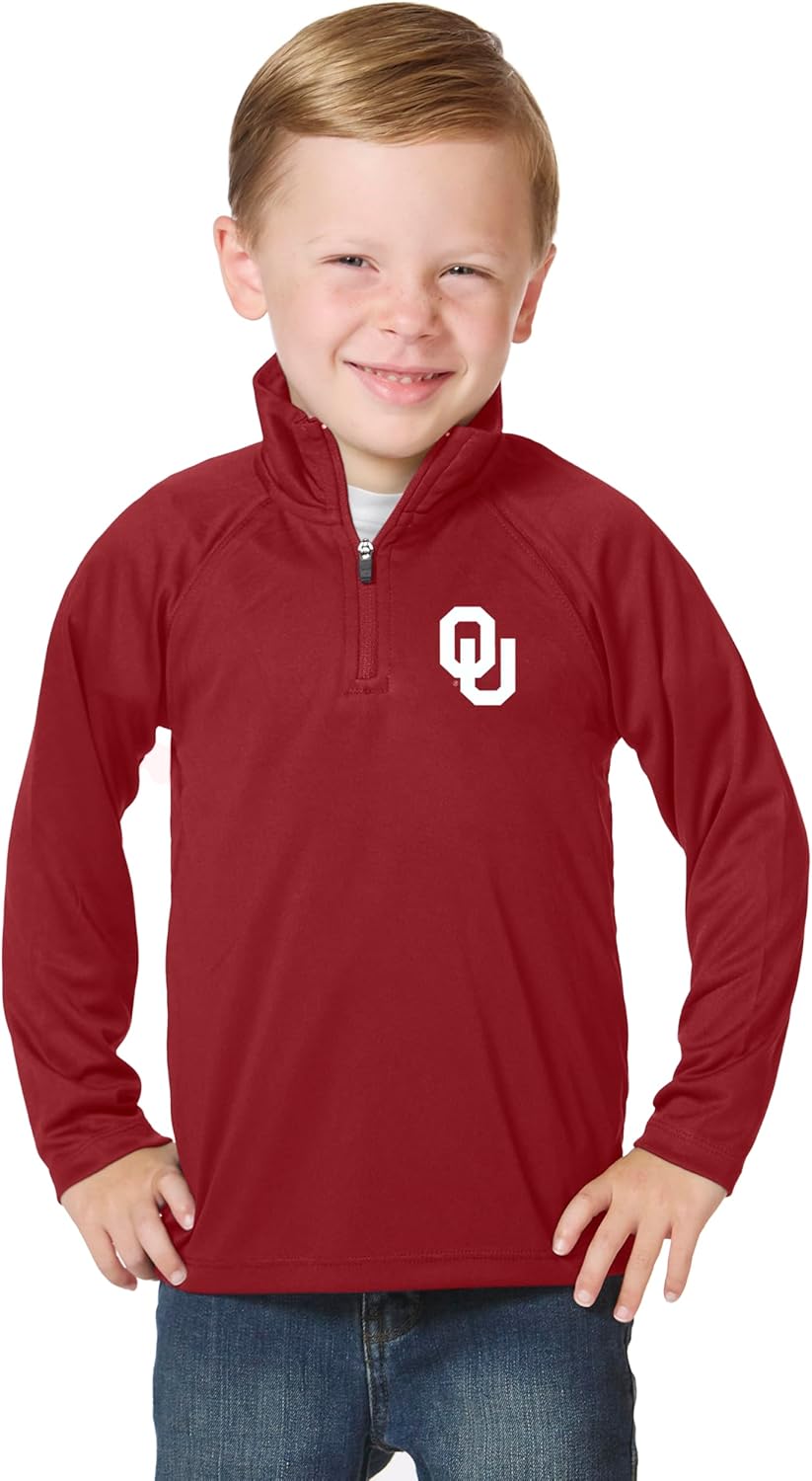 Little King NCAA Toddler Boys 1/4 Zip Pullover Wind Shirt Review