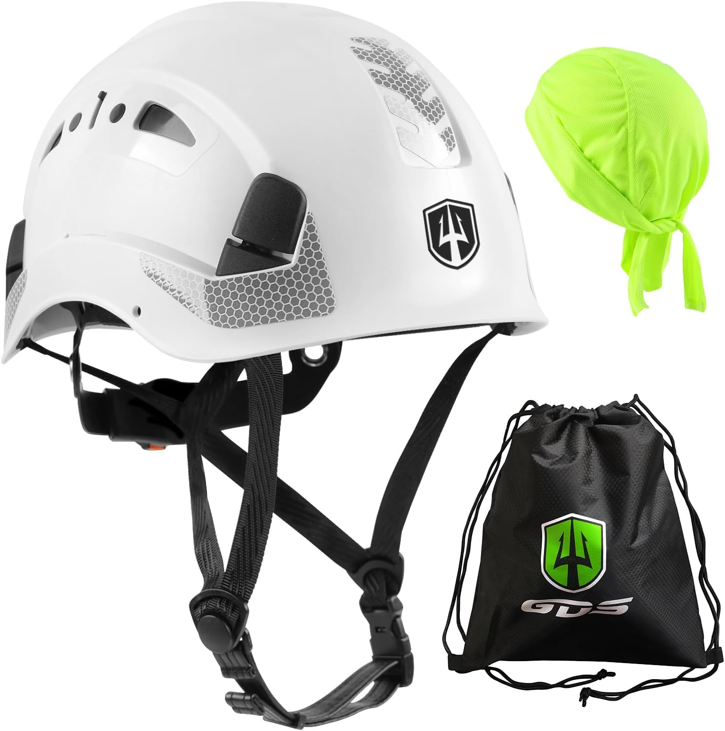 Hi-Viz Lightweight Safety Helmet for Tree Climbing – GearMustHave