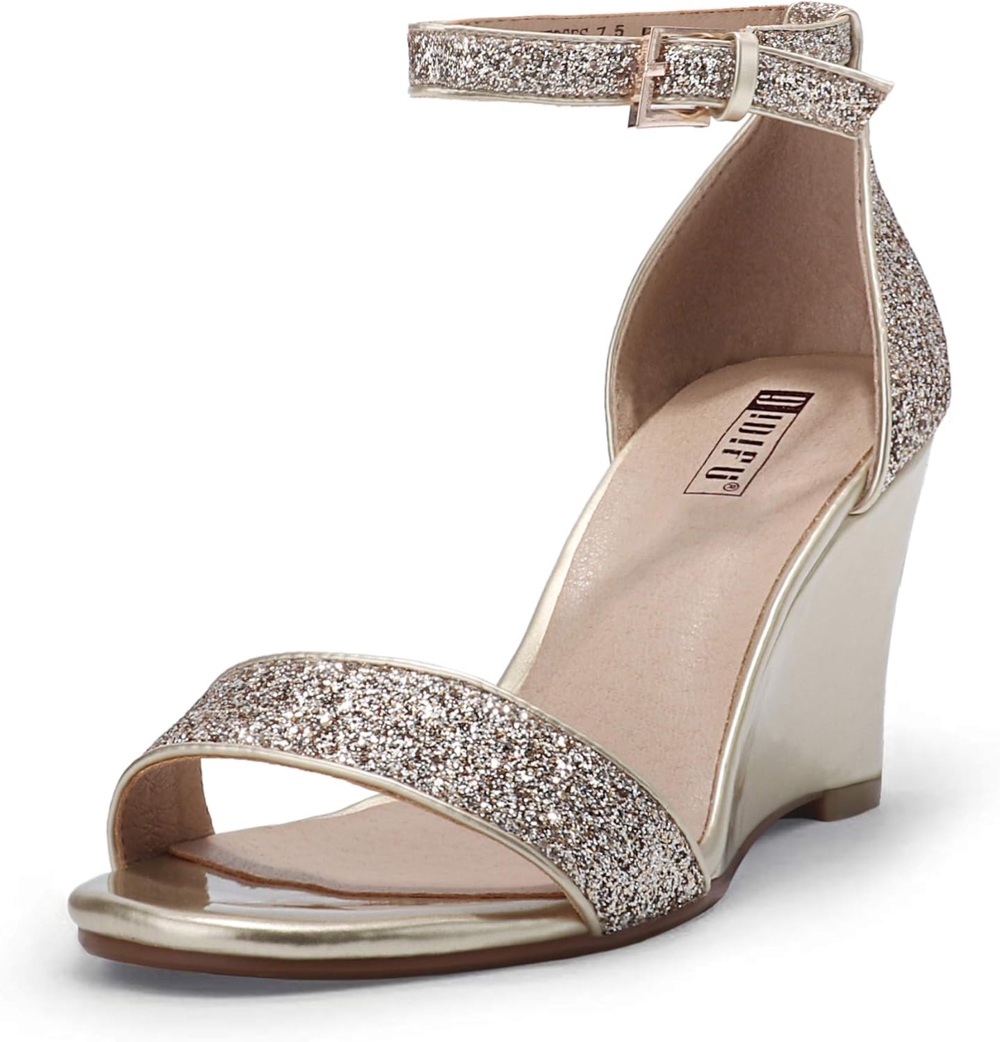 IDIFU Women's Classic Wedge Heels Sandals for Any Occasion