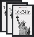 VCK 16x24 Frame for Poster & Picture - Black Oak 3 Pack