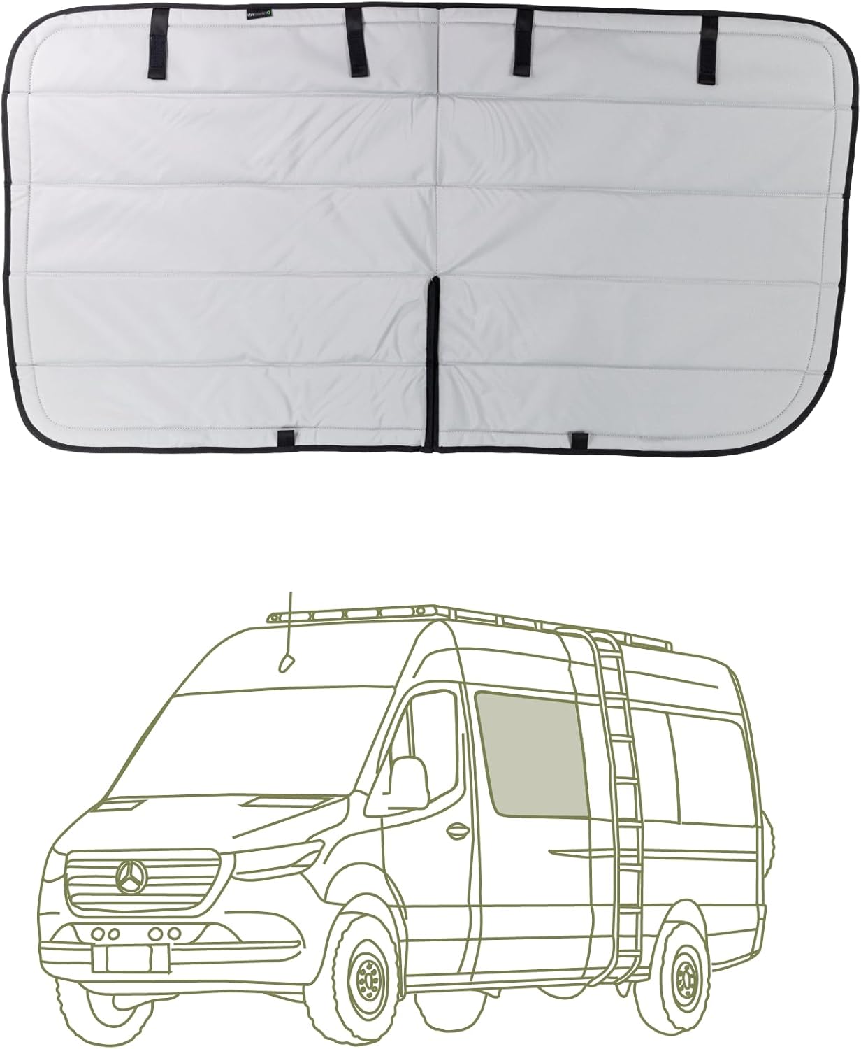 VanEssential Insulated Magnetic Blackout Cover for Mercedes-Benz