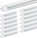 2FT LED Tube Light 10W (24W Equivalent) 12Pack - Dual-End Plug & Play