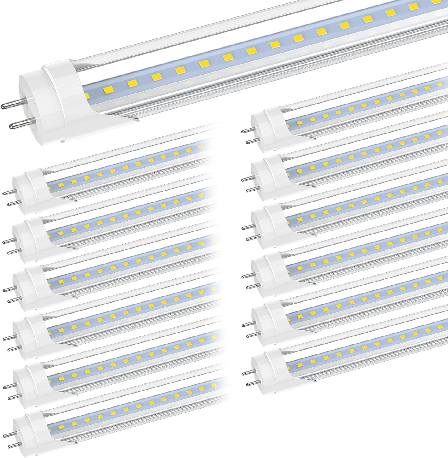 Romwish 2FT LED Tube Light 10W for Easy Installation and Savings