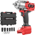 Cordless impact Wrench 1/2 in Compatible with Milwaukee 18v - High