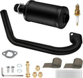 HIAORS Racing Exhaust Pipe Muffler Main Jet Kit for Predator 212cc