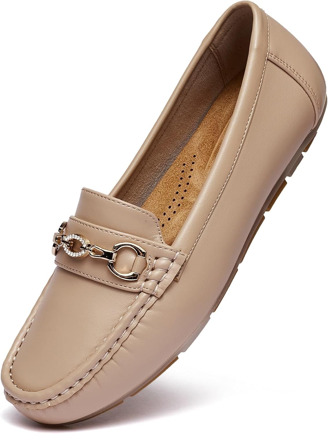 Women's Business Loafers Lightweight Slip On Casual Flats Shoes