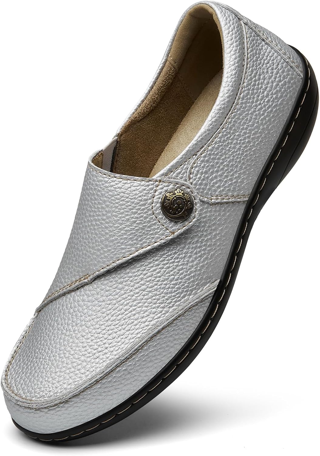 Geoeleph Women's Loafers Slip-Ons for Comfort and Style